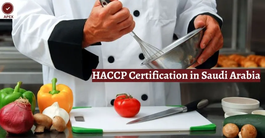 Get HACCP Certification in Saudi Arabia. Saudi food manufacturer receiving HACCP certification for hygiene control. 