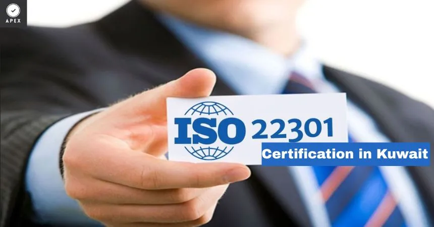 Protect your business from disruptions with ISO 22301 Certification in Kuwait. Ensure resilience, risk management, and compliance with BCM standards. 
